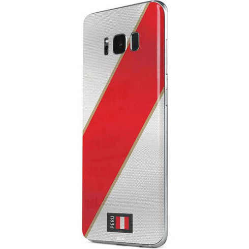 Peru Soccer Flag Galaxy S8 Plus Skin